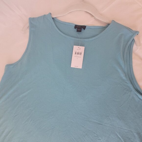 J. Jill Tops - J Jill Blue Tank Top NWT Size L